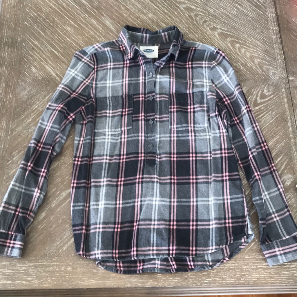 Half Button Flannel